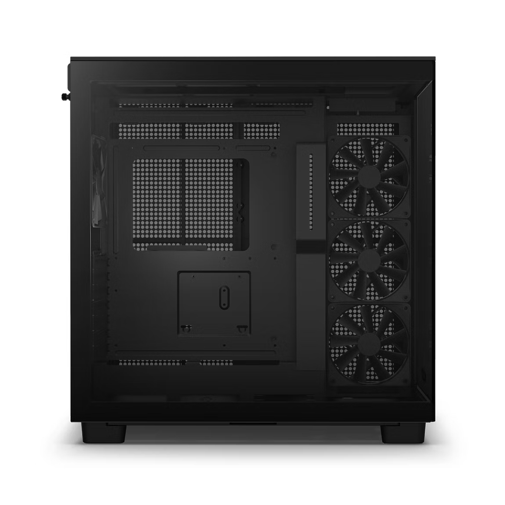 NZXT H9 Flow Dual-Chamber Air Flow 中塔機箱(黑色)