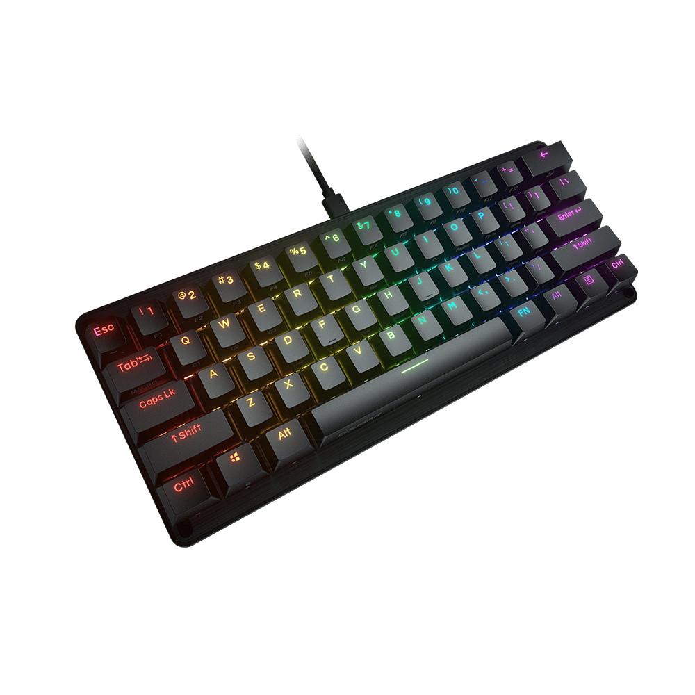 Cougar Puri Mini RGB 60% 機械式遊戲鍵盤(紅軸)
