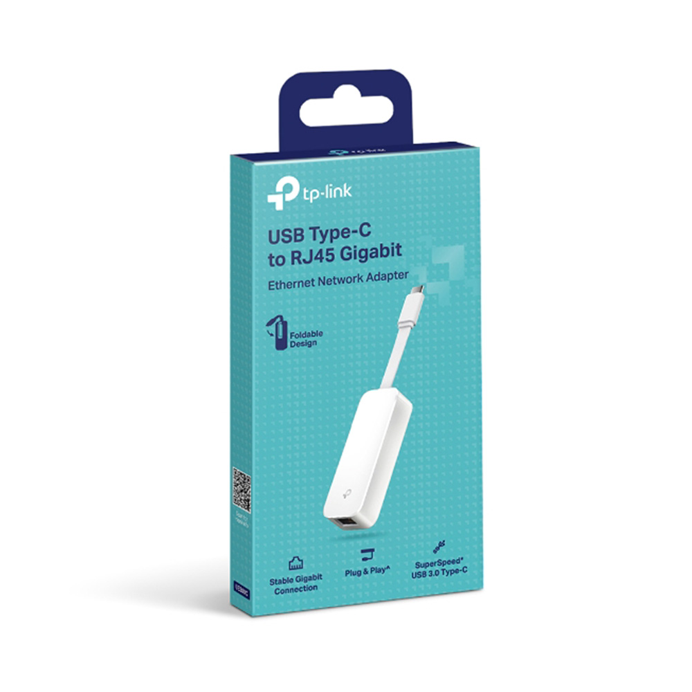 TP-Link UE300C USB Type-C to RJ45 Gigabit Ethernet Network Adapter-UE300C(UE300C)