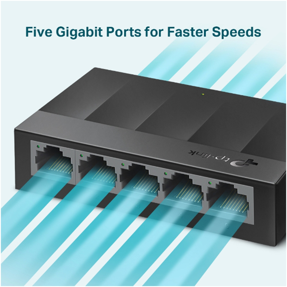 TP-Link 5-Port 10/100/1000Mbps Desktop Switch-LS1005G(LS1005G)