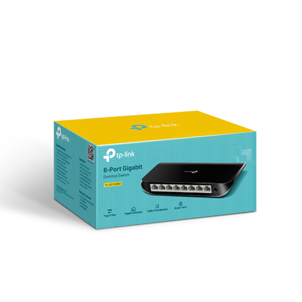 TP-Link 8-Port Gigabit Desktop Switch-SG1008D(SG1008D)