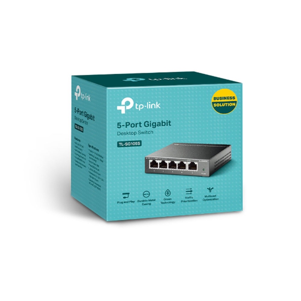 TP-Link 5-Port 10/100/1000Mbps Desktop Switch-SG105S(SG105S)