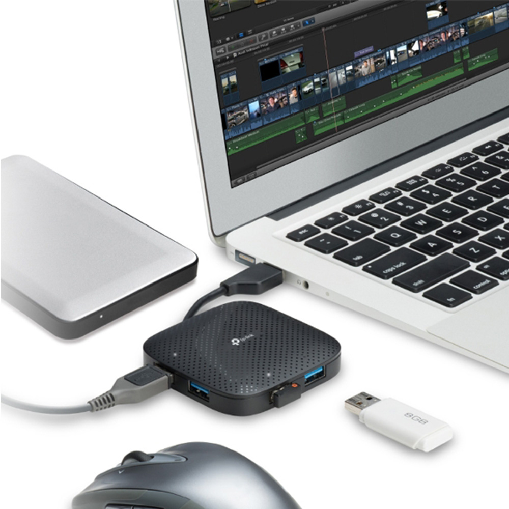 TP-Link UH400 USB 3.0 4-Port Portable Hub-UH400(UH400)