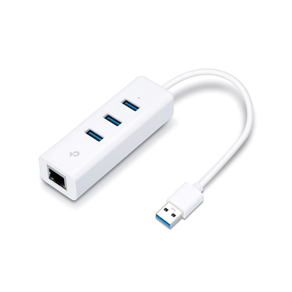 TP-Link UE330 USB 3.0 3-Port Hub & Gigabit Ethernet Adapter 2 in 1 USB Adapter-UE330(UE330)