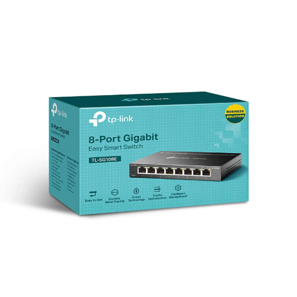 TP-Link 8-Port Gigabit Easy Smart Switch-SG108E(SG108E)