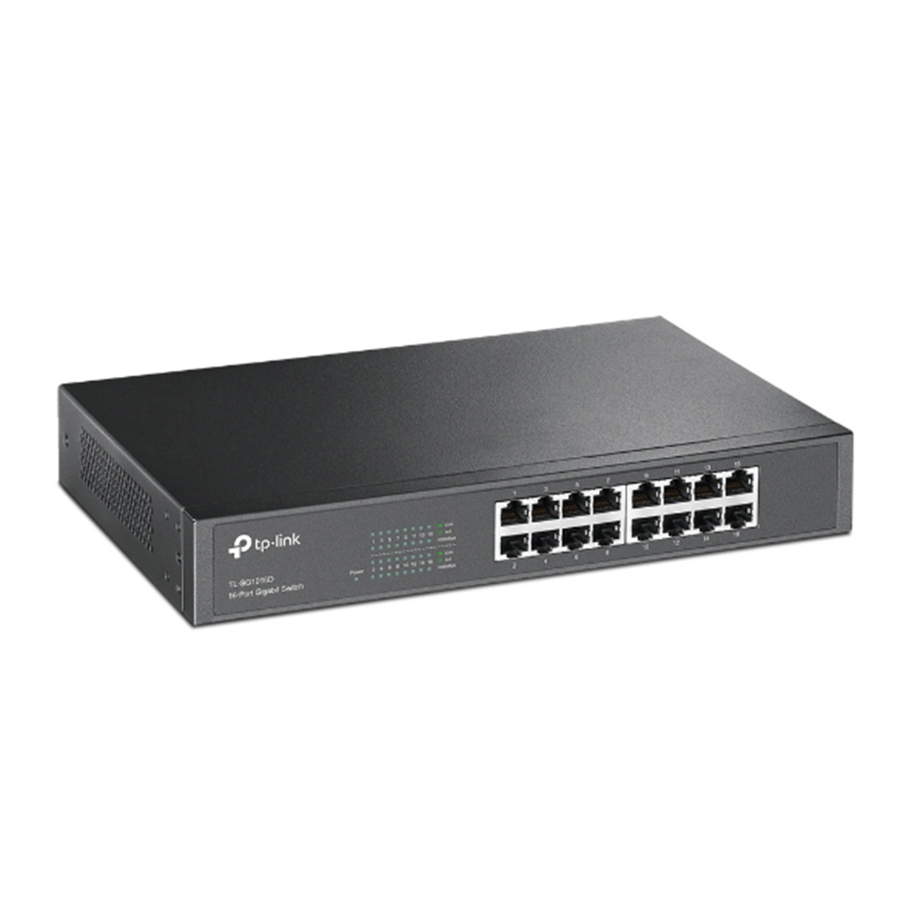 TP-Link 16-Port Gigabit Desktop/Rackmount Switch-SG1016D(SG1016D)