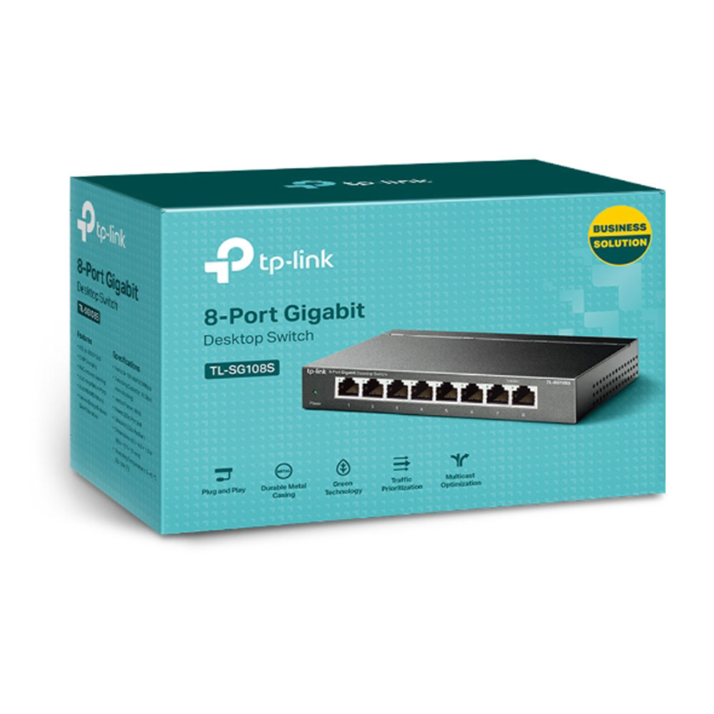 TP-Link 8-Port SG108S 10/100/1000Mbps Desktop Switch-SG108S(SG108S)