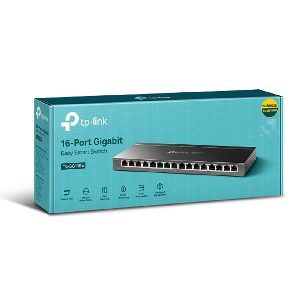 TP-Link 16-Port Gigabit Easy Smart Switch-SG116E(SG116E)