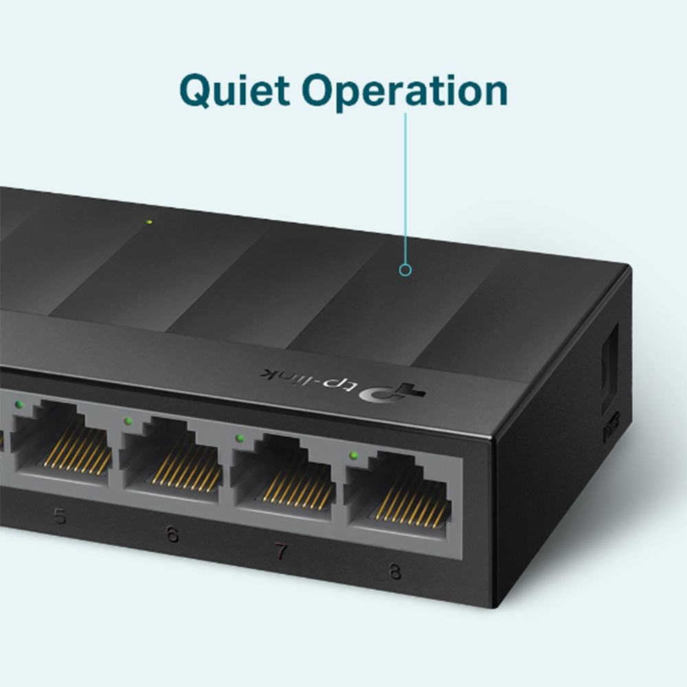 TP-Link 8-Port 10/100/1000Mbps Desktop Switch-LS1008G(LS1008G)