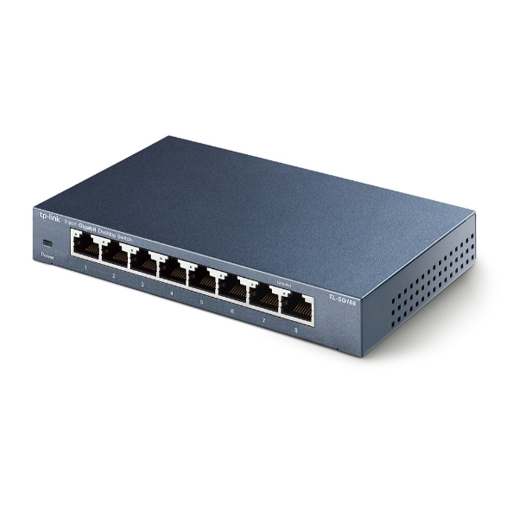 TP-Link 8-Port 10/100/1000Mbps Desktop Switch-SG108(SG108)
