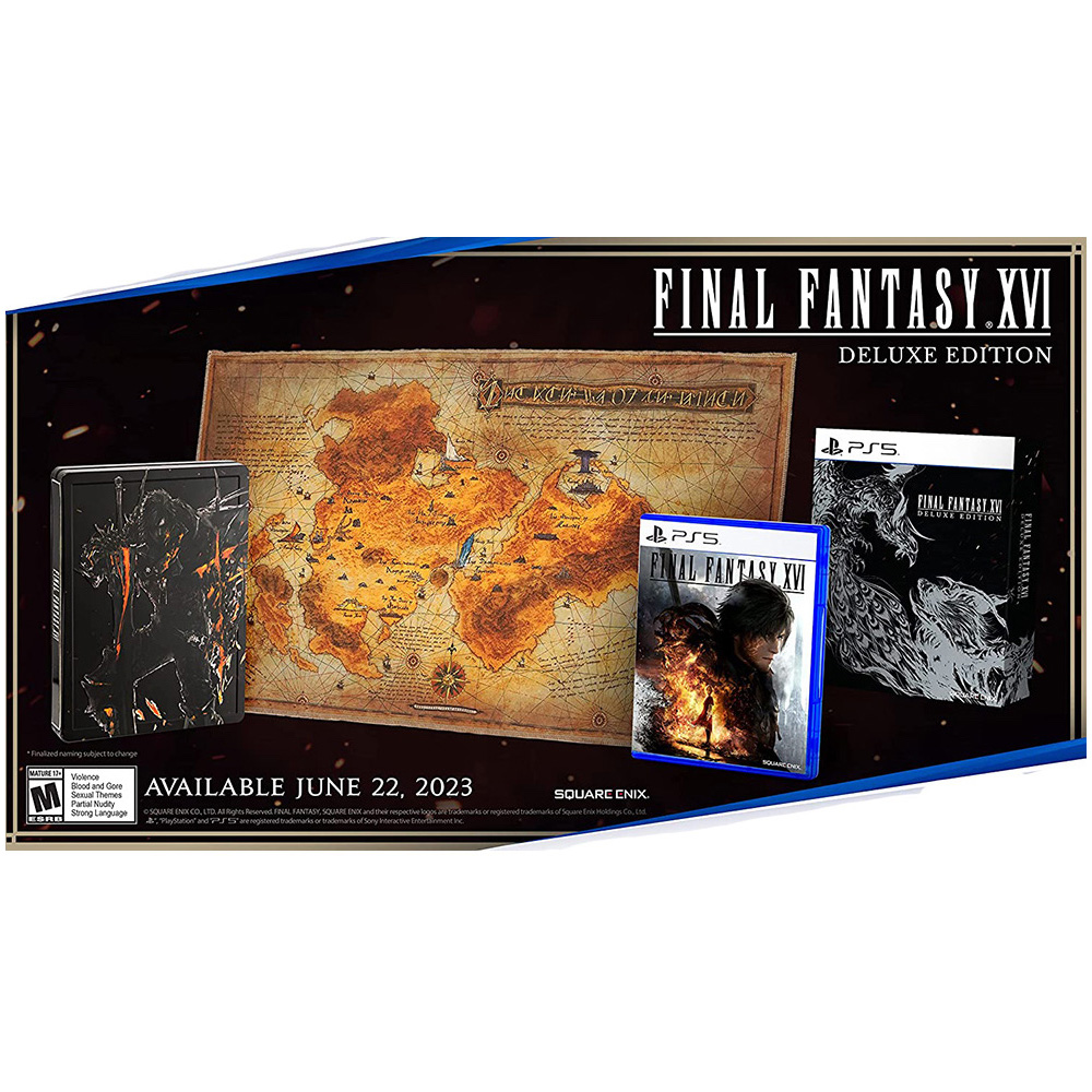 PS5《最終幻想 16》FINAL FANTASY XVI(豪華版)