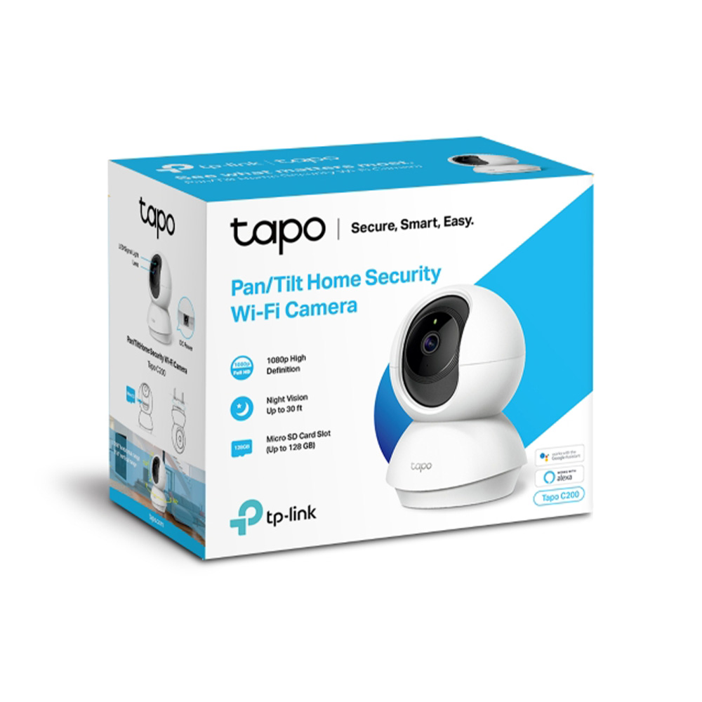 TP-Link Tapo C200 平移/傾斜Home Security WiFi攝影機
