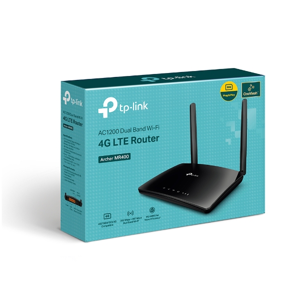 TP-Link Archer MR400 AC1200 無線雙頻4G LTE路由器
