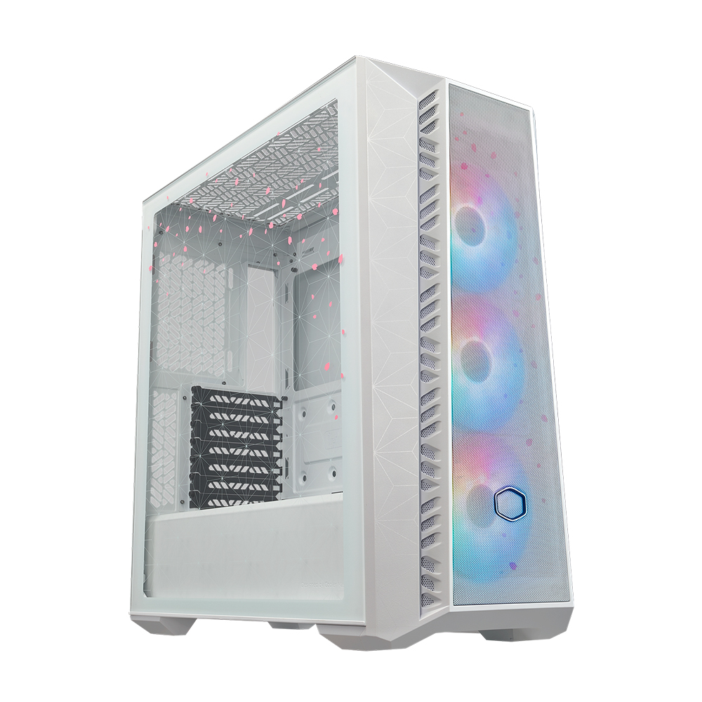 CoolerMaster Masterbox 520 Mesh 玻璃側透機箱(櫻花限定版)
