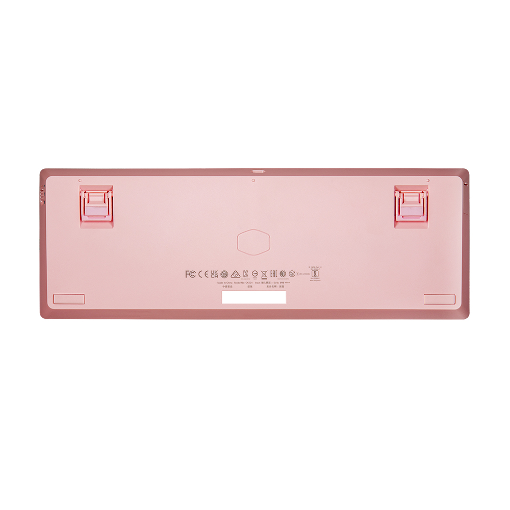 CoolerMaster CK721 無線RGB機械式電競鍵盤(櫻花限定版)(青軸)