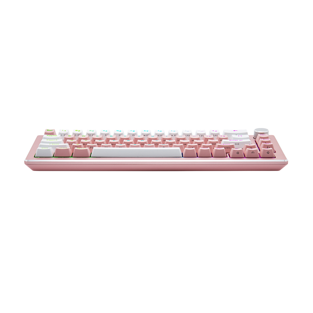 CoolerMaster CK721 無線RGB機械式電競鍵盤(櫻花限定版)(青軸)