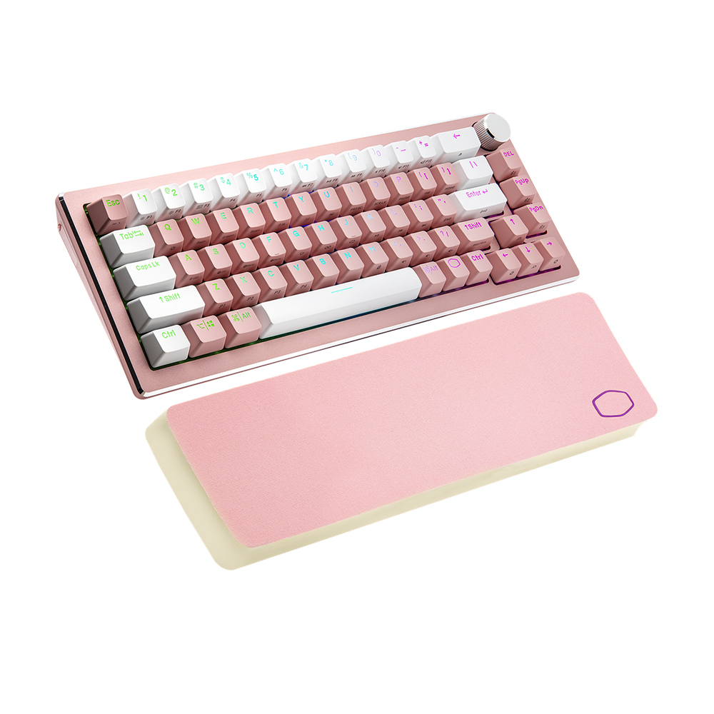 CoolerMaster CK721 無線RGB機械式電競鍵盤(櫻花限定版)(青軸)