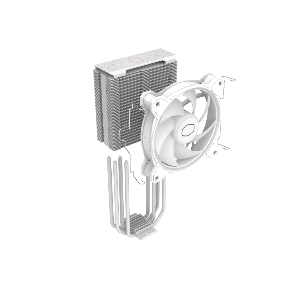 Cooler Master HYPER 212 HALO CPU 風冷散熱器(白色櫻花)
