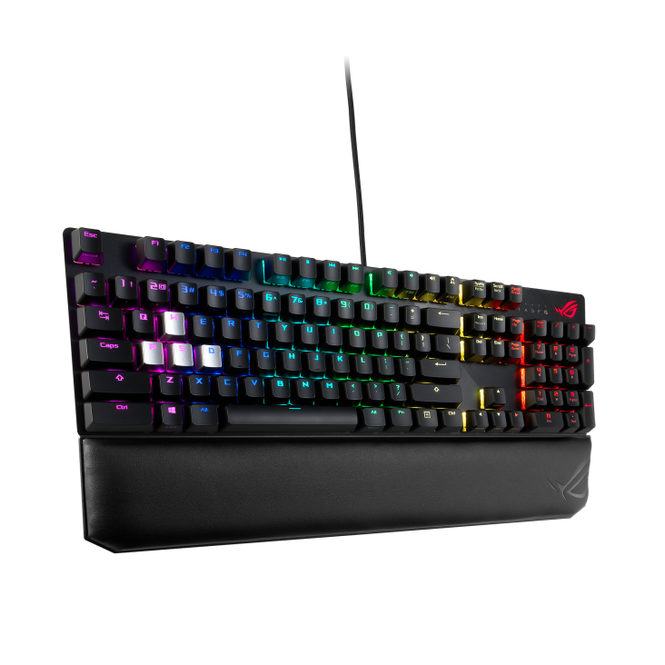 ASUS ROG Strix Scope Deluxe RGB機械式鍵盤(Cherry MX茶軸)