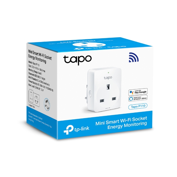 TP-Link Tapo P110 迷你WiFi電量檢測插座(2-pack)