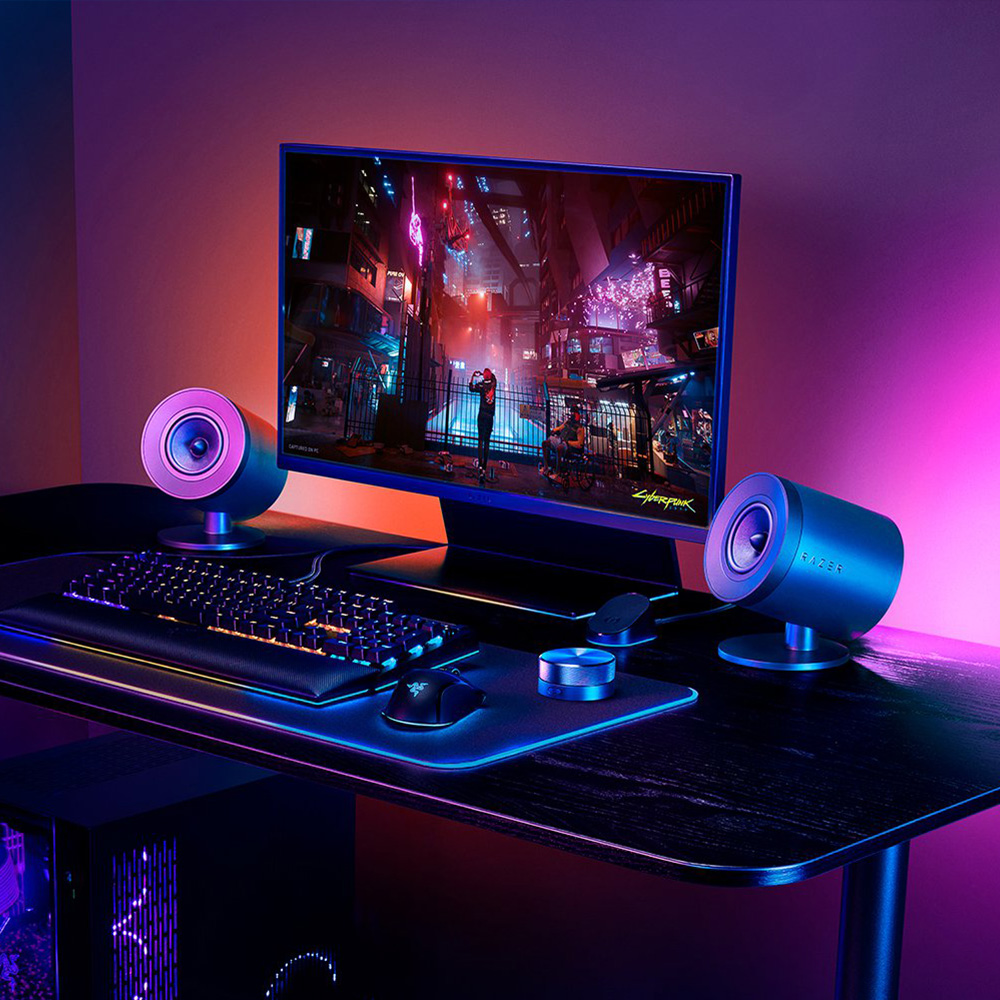 Razer Nommo V2 Pro 2.1 全音域遊戲喇叭連無線重低音喇叭