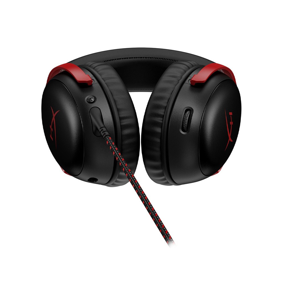 HyperX Cloud III 有線遊戲耳機(紅黑)