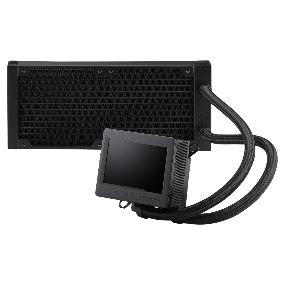ASUS ROG RYUJIN III 水冷散熱器(黑色-Non ARGB-LCD-240mm)