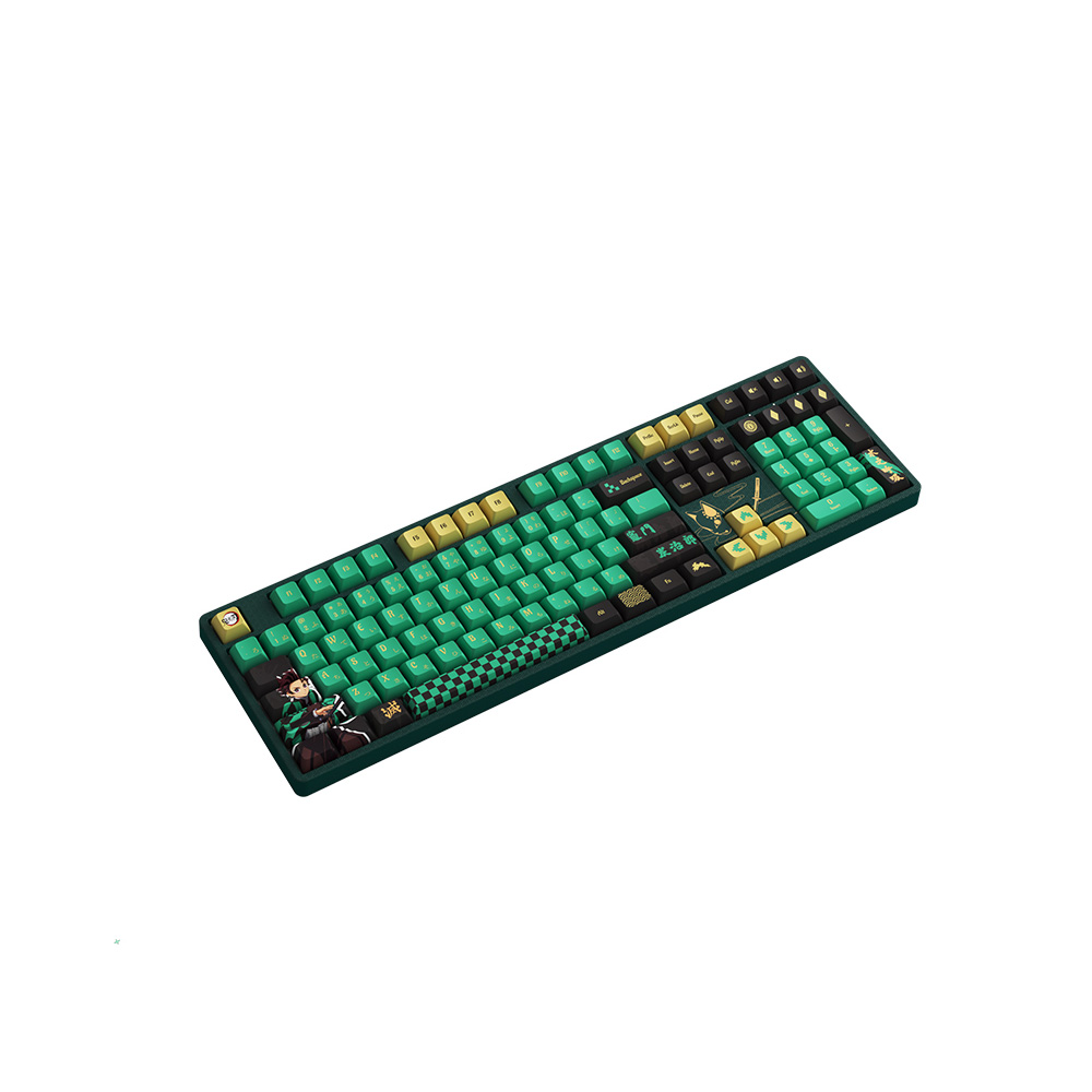 AKKO 5108B Plus 三模108鍵 鬼滅之刃炭治郎特別版 RGB機械鍵盤(水晶軸)