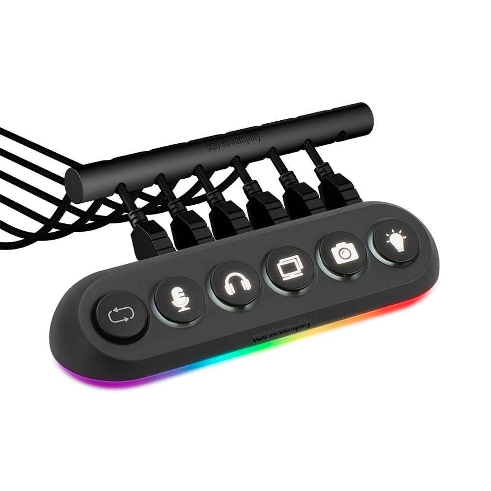 Streamplify Hub Deck 5 RGB USB 集線器