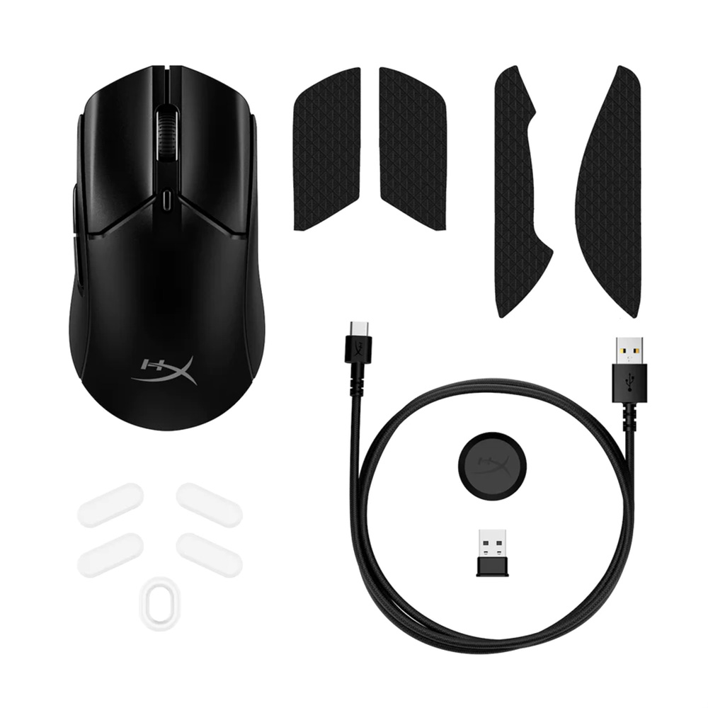 HyperX Pulsefire Haste 2 Wireless 無線遊戲滑鼠(黑色)