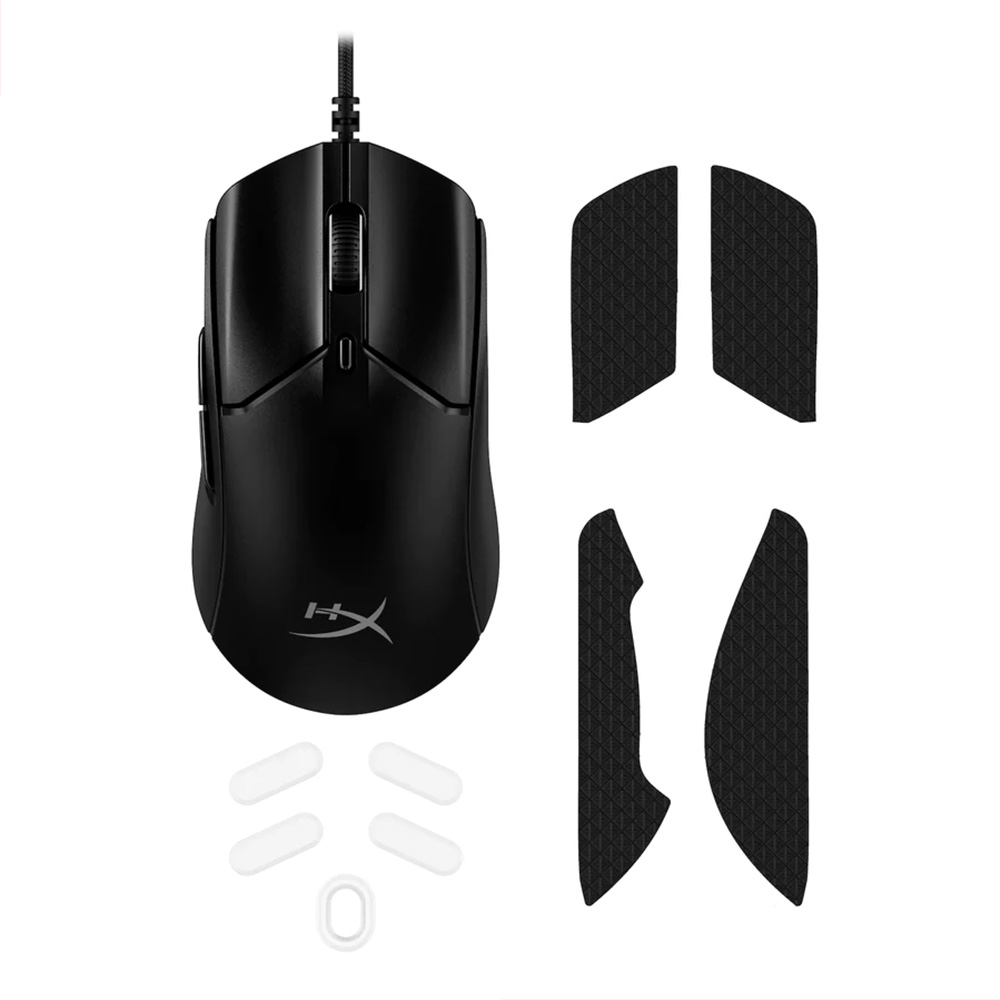 HyperX Pulsefire Haste 2 有線遊戲滑鼠(黑色)
