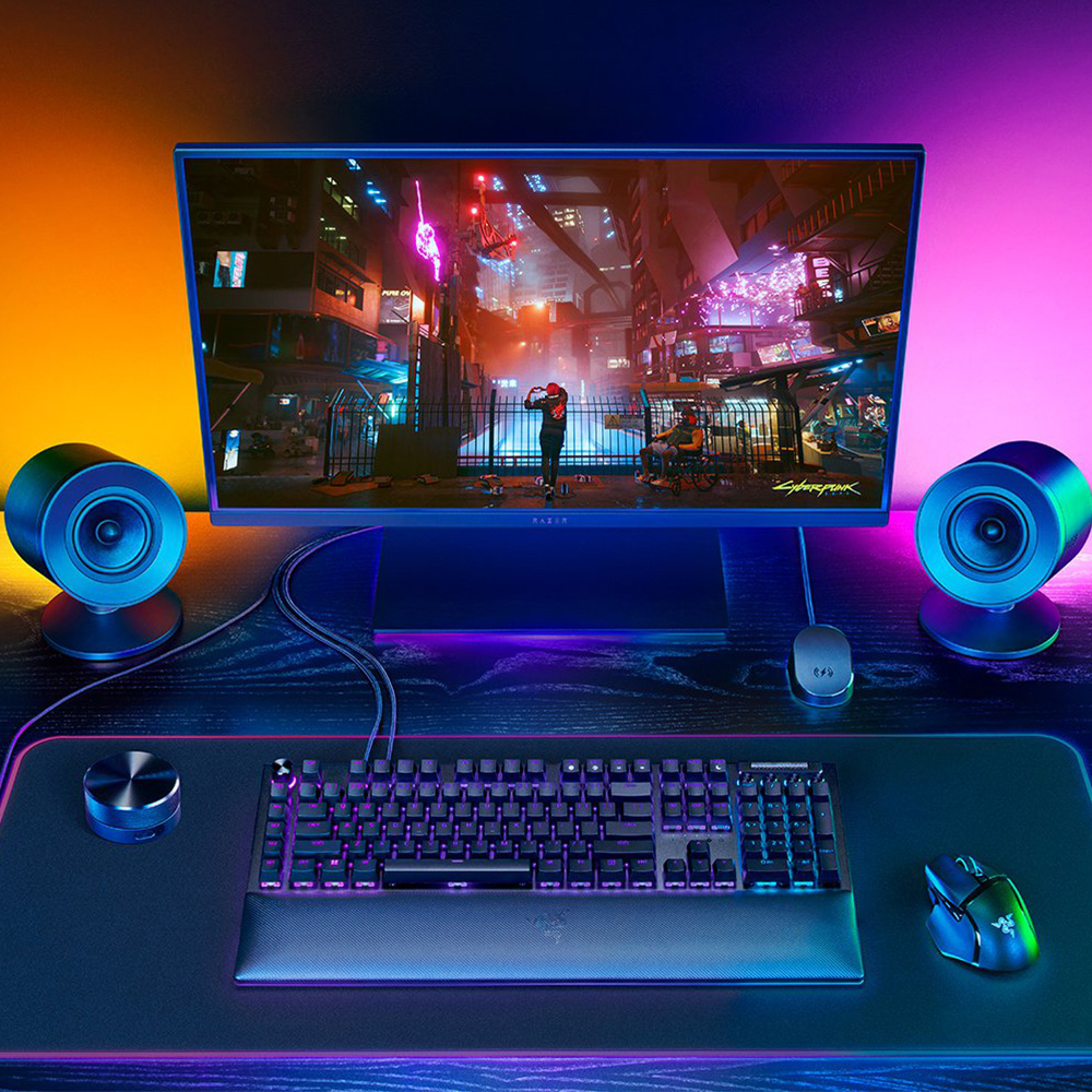 Razer Nommo V2 Pro 2.1 全音域遊戲喇叭連無線重低音喇叭