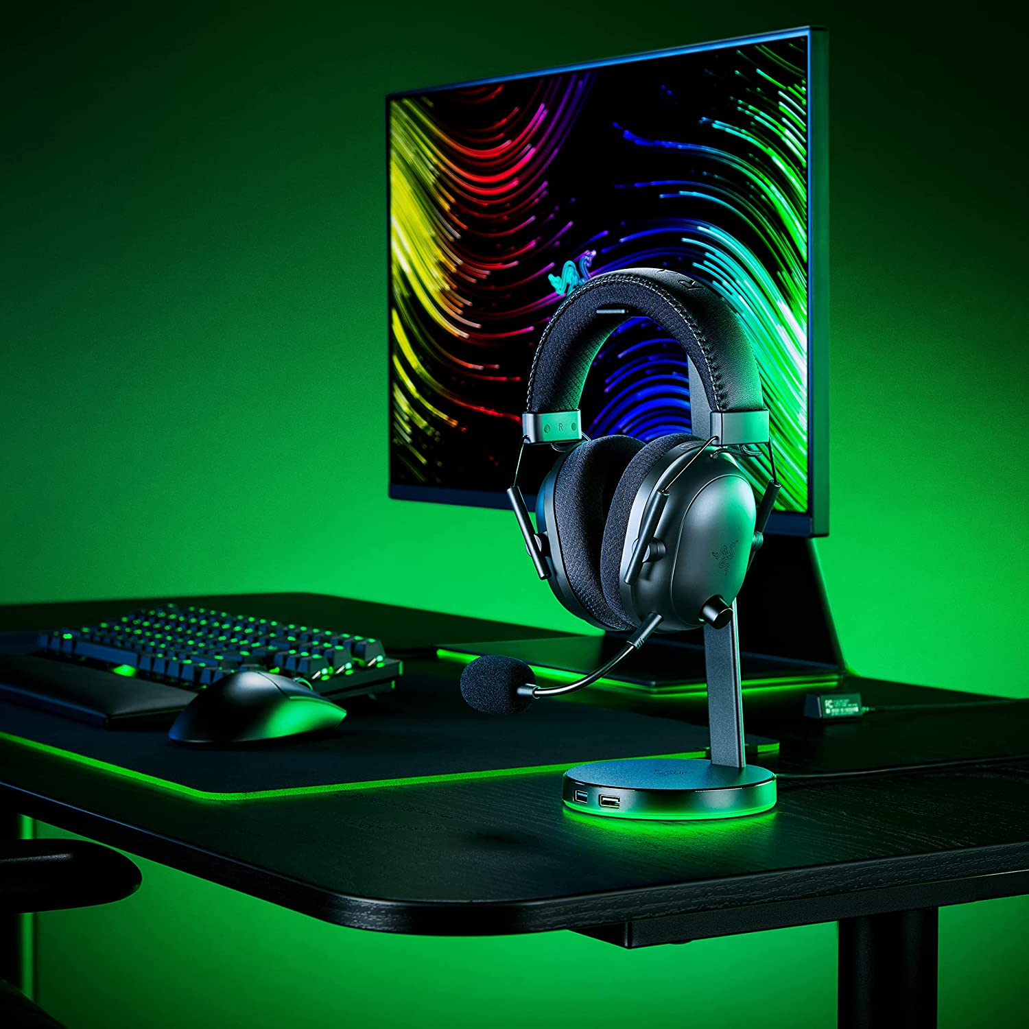 Razer BlackShark V2 Pro Wireless 無線遊戲耳機(2023版)(白色-Mercury-白色)