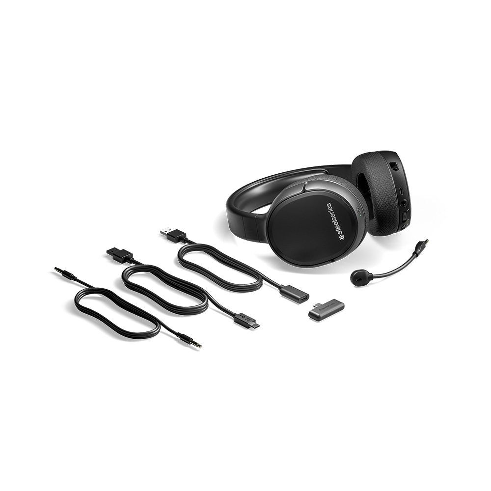 SteelSeries Arctis 1 Wireless 無線耳機(支援 Tempest 3D AudioTech)(For PS5 | PC | NS)(61512)