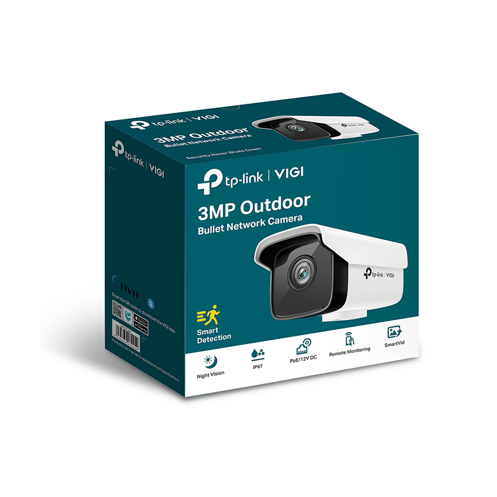 TP-Link VIGI C300HP-6 VIGI 3MP 戶外槍型網路攝影機(6mm鏡頭)