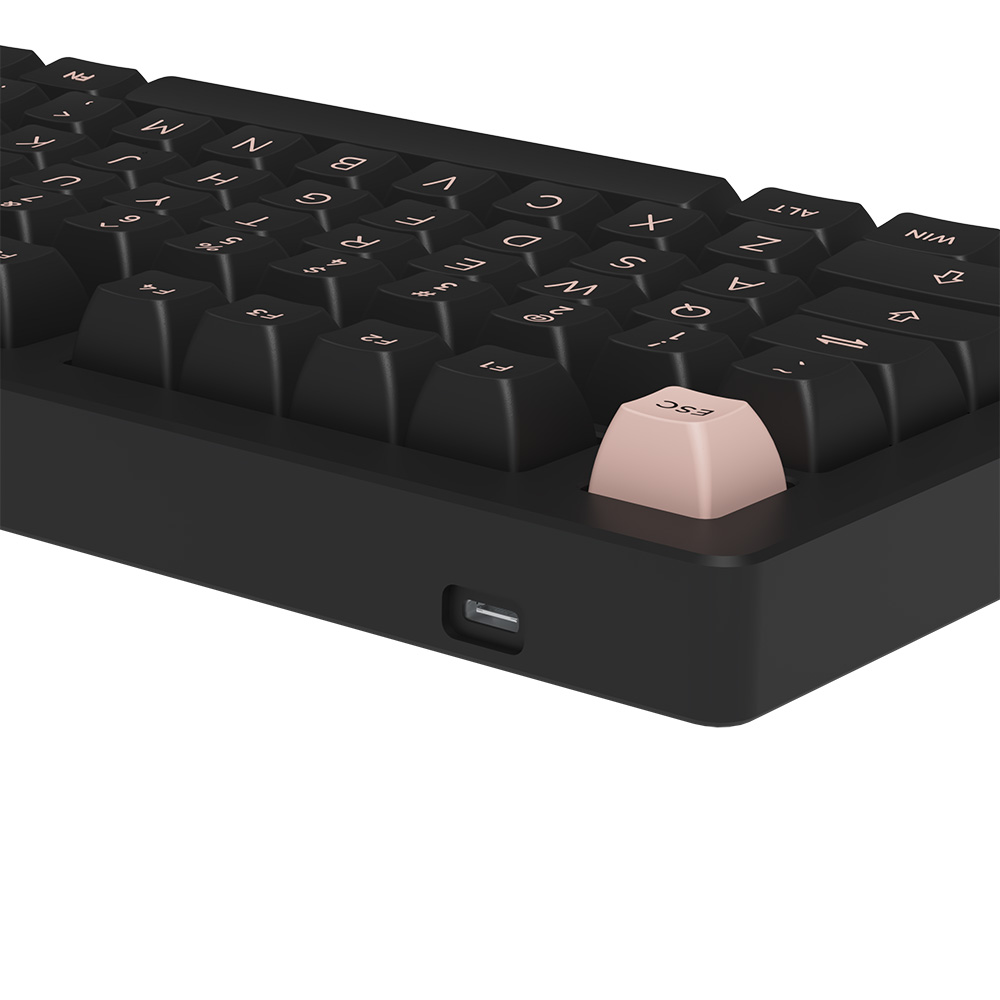 AKKO ACR Pro 有線75鍵 RGB機械鍵盤 黑色(水晶軸)