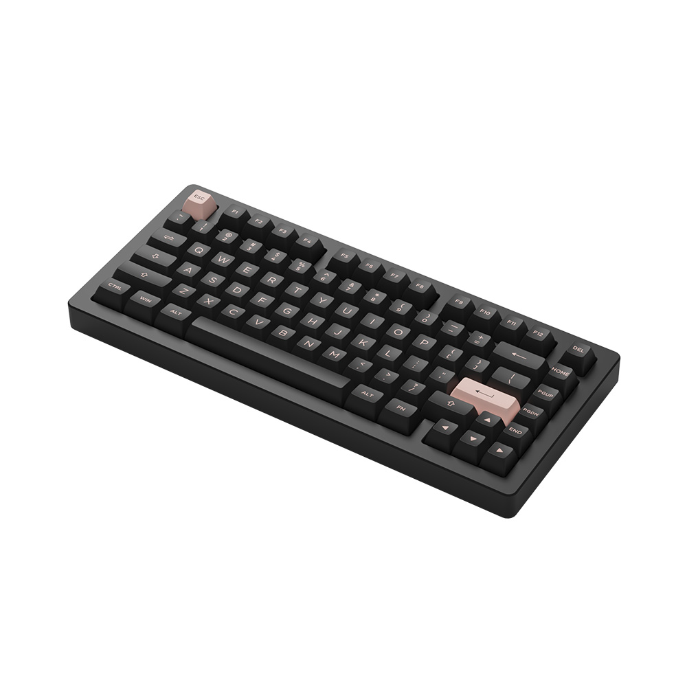 AKKO ACR Pro 有線75鍵 RGB機械鍵盤 黑色(水晶軸)