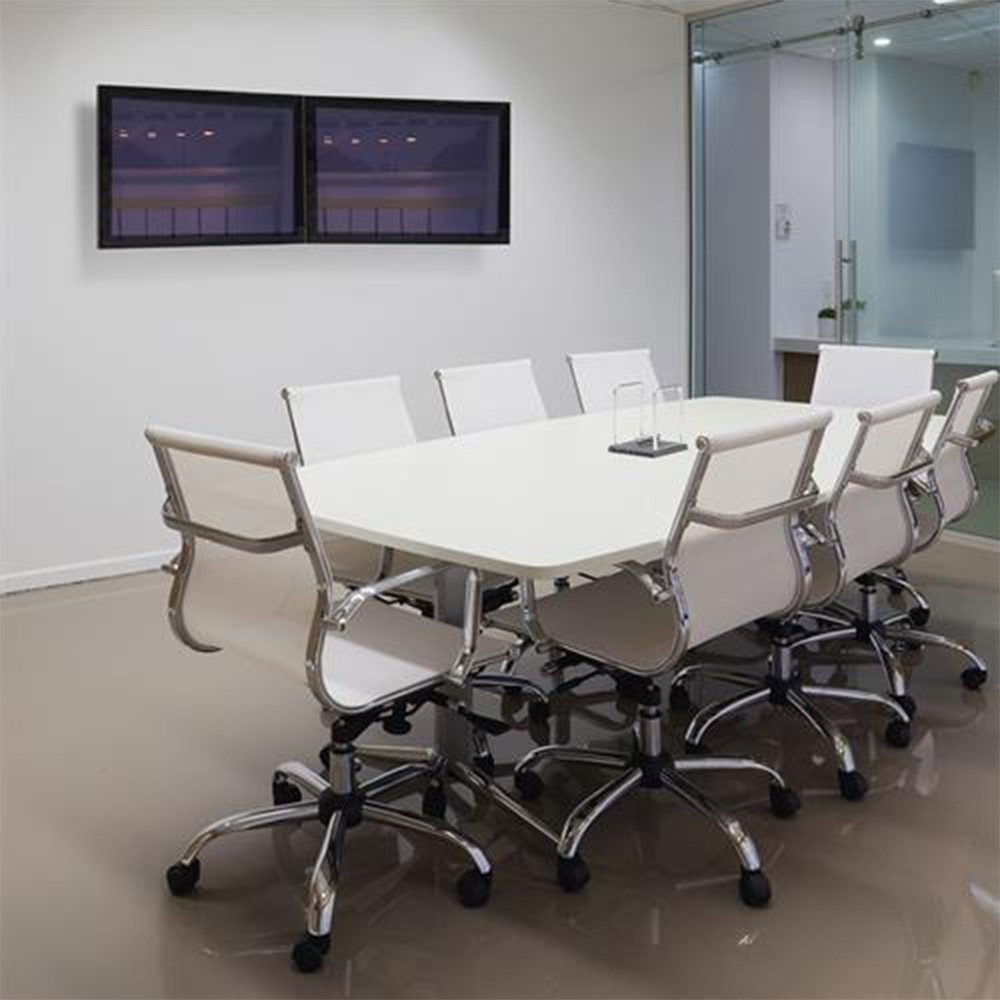 Ergotron HX 雙桌面顯示器 掛牆式支架(白色45-479-216)