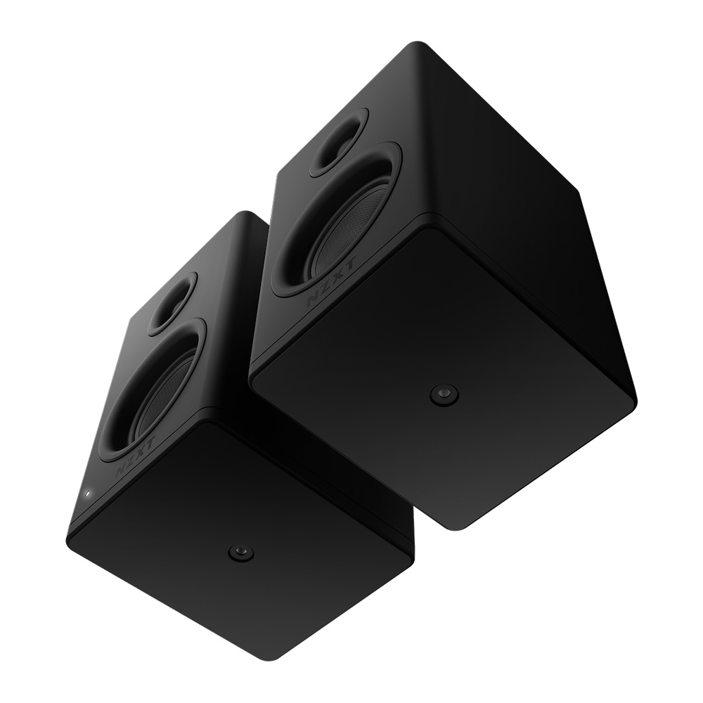 NZXT Relay Speakers 80瓦立體聲揚聲 喇叭(黑色)