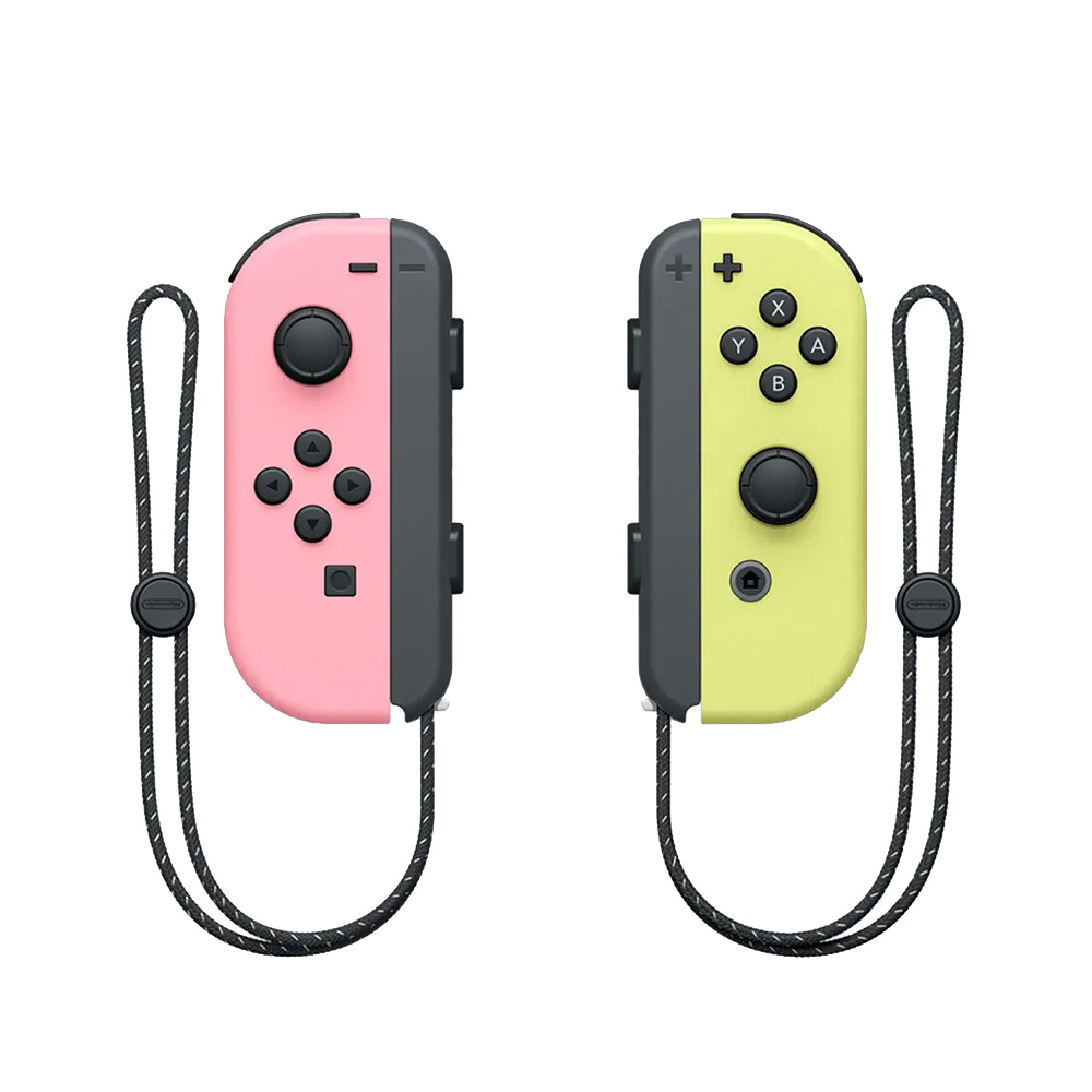 Nintendo Switch Joy-Con 控制器(淡雅粉紅+淡雅黃)