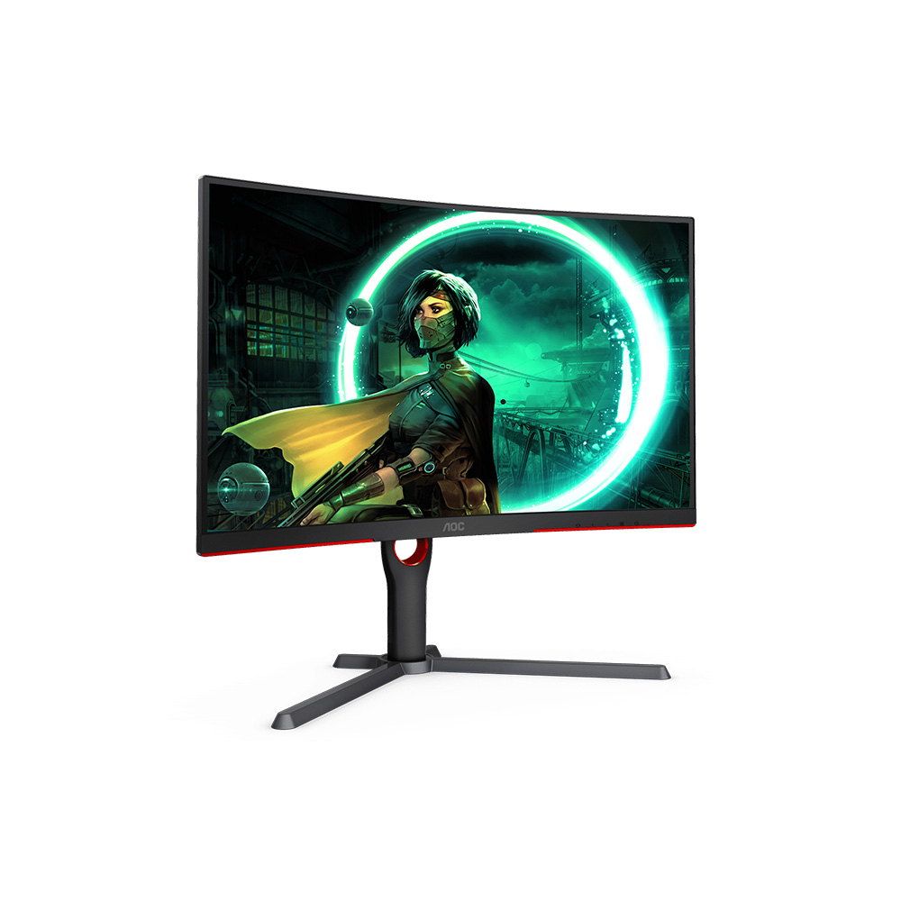 AOC CQ27G3Z 27吋 VA 2K QHD 240Hz 1000R 曲面電競顯示器
