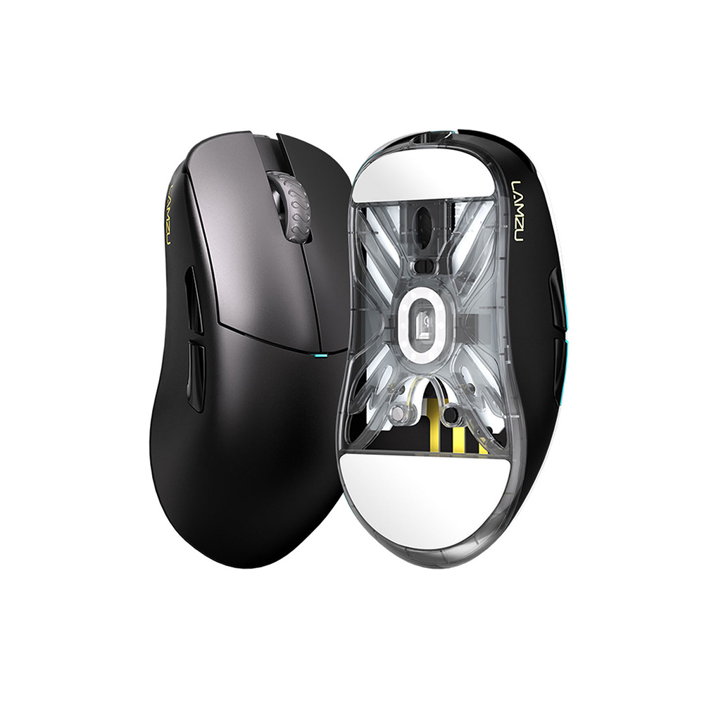 Lamzu Atlantis Pro Mini 4K無線遊戲滑鼠(黑色 - 附贈4kHz接收器)