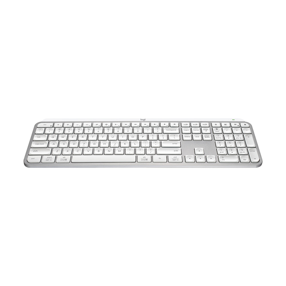 Logitech MX KEYS S 無線高階鍵盤 (美式英文)(珍珠白)
