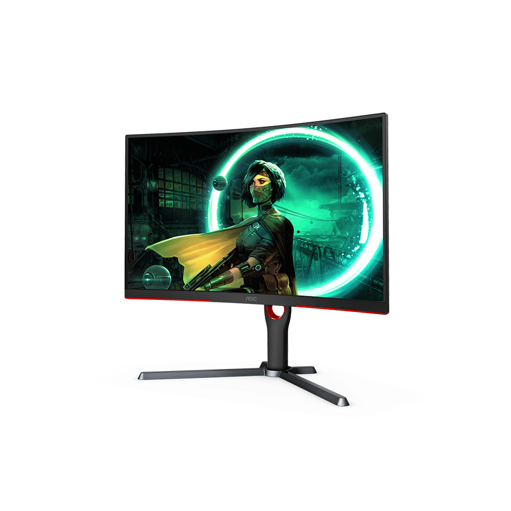 AOC CQ27G3Z 27吋 VA 2K QHD 240Hz 1000R 曲面電競顯示器