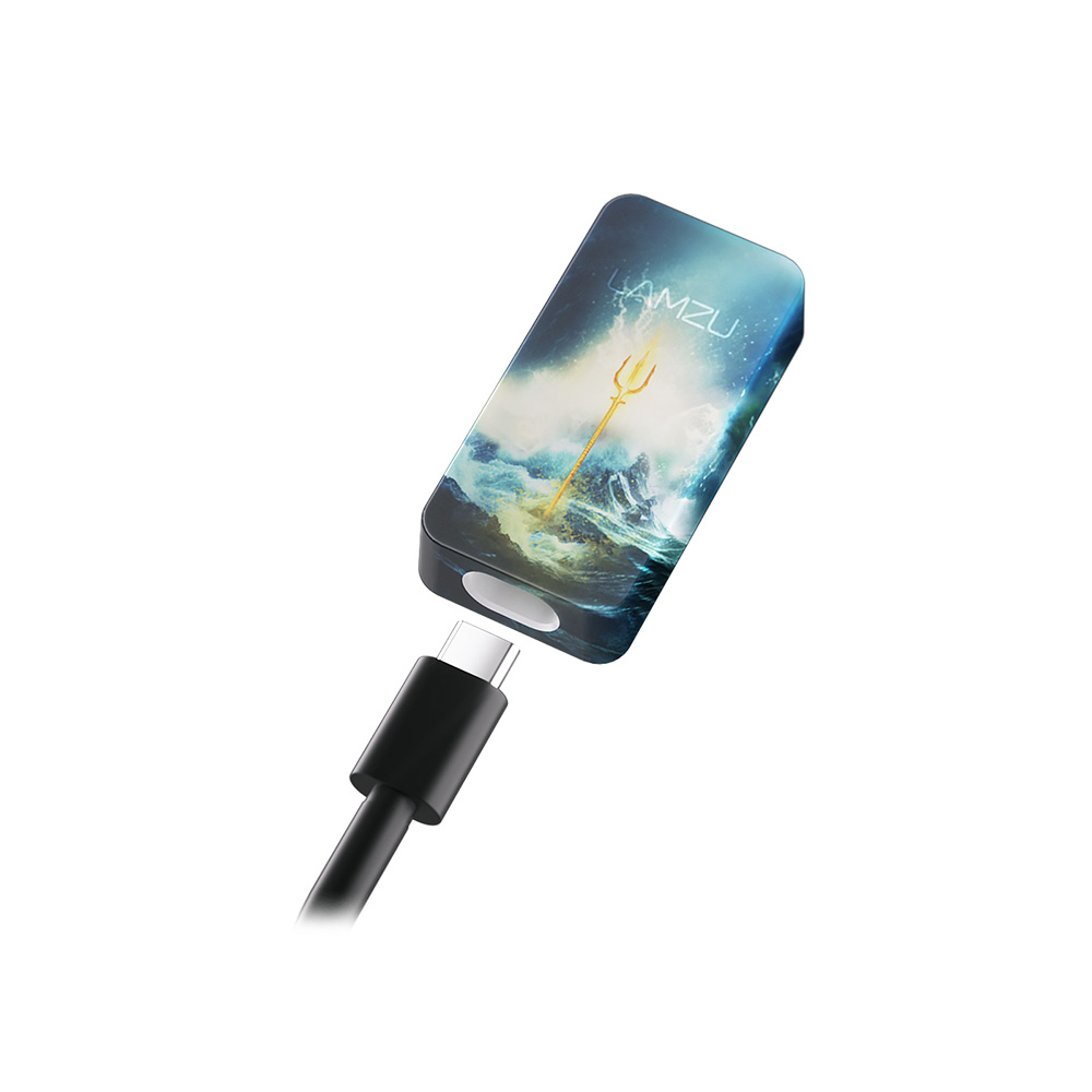 Lamzu 4000hz 無線滑鼠接收器(圖案 - Atlantis)