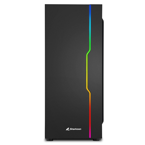 Sharkoon RGB Slider 流影者 中塔型機箱(黑色)