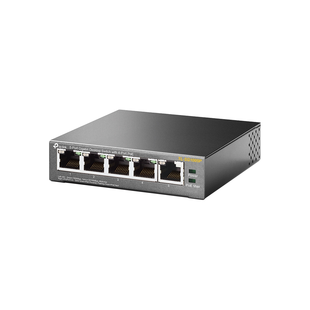 TP-Link TL-SG1005P V1 5埠 Gigabit 桌上型交換器