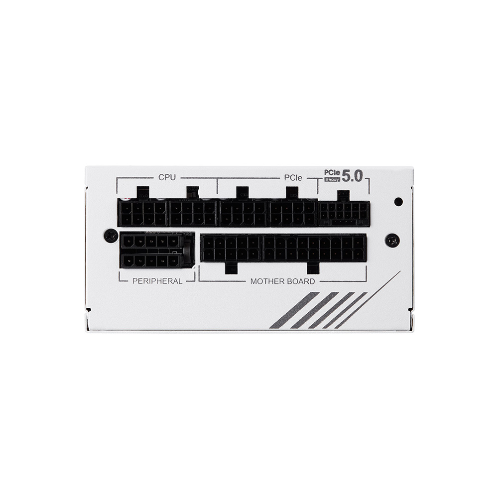 FSP 金鋼彈 DAGGER PRO ATX3.0(PCIe5.0) 850W White 金牌電源供應器(白色)