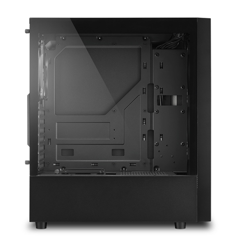Sharkoon RGB Slider 流影者 中塔型機箱(黑色)