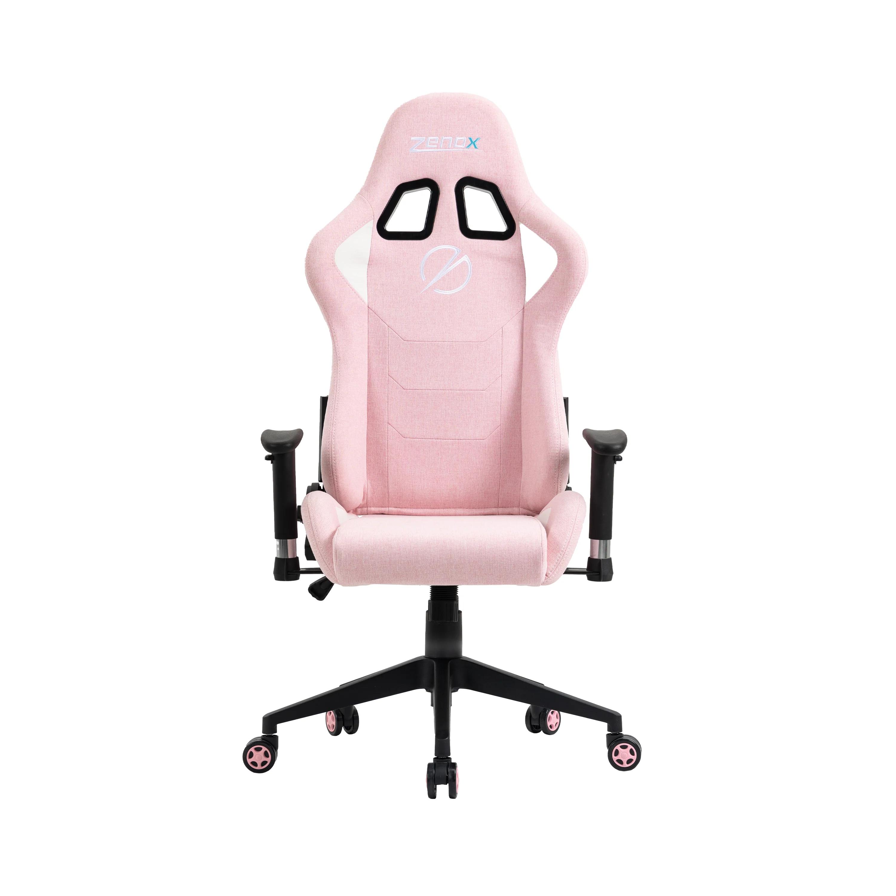 C254F Zenox Mercury MK-2 人體工學高背電競椅(Fabric/Pink)